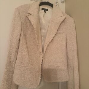 Rag & Bone Cream Textured Blazer